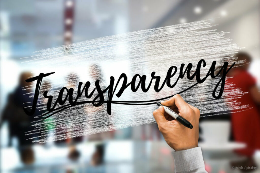 Transparenzbericht